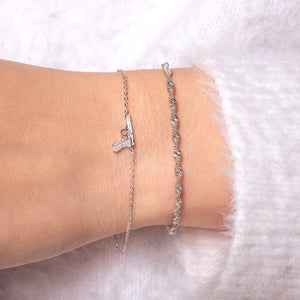 Armband mit Anhänger Silber