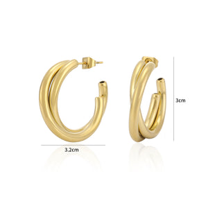 Hoops Kringel Gold