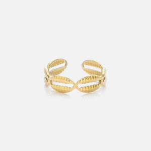 Ring Muscheln Gold