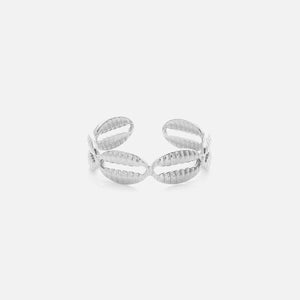 Ring Muscheln Silber