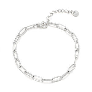 Armband kleinen Gliedern Silber