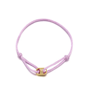 Armband connected Gold/lila