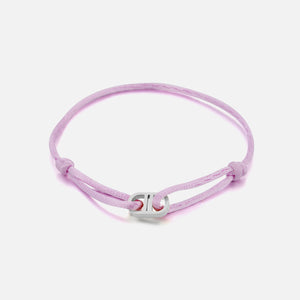 Armband connected Silber/lila