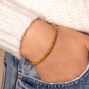 Kugelarmband Gold