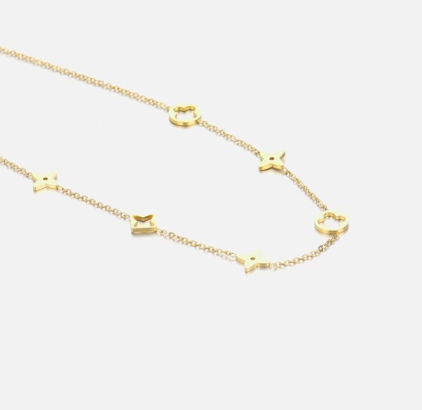 Symbole Halskette Gold